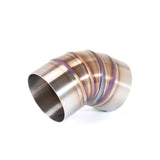 3" Tig Welded Pie Cuts Lobster Tail Wide Radius 45° 16GA