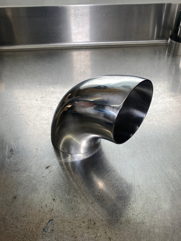 3.5" Smooth Bend Stainless Elbow