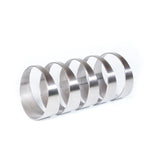 3.5" 18° Stainless Pie Cuts Kit 90° Total 16GA  (5 count)